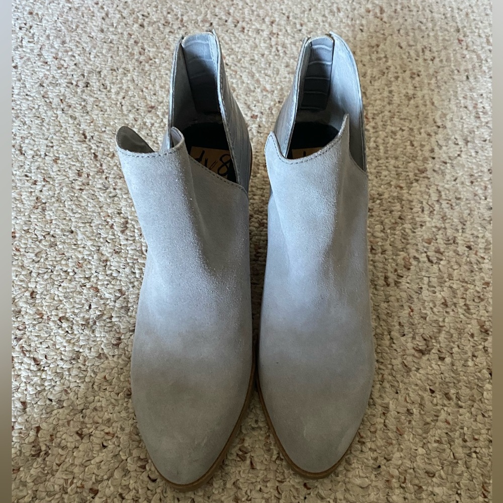 Mixed media booties